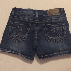 NWOT Silver Denim Jean Shorts Girl